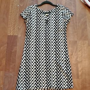Jessica Simpson Chevron dress